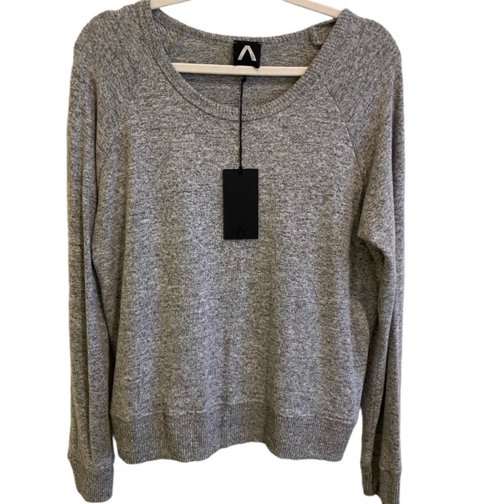 *RARE* CLOTHING OF ANJOONHEE COA Crewneck Sweater Gray Size 2 (Medium)